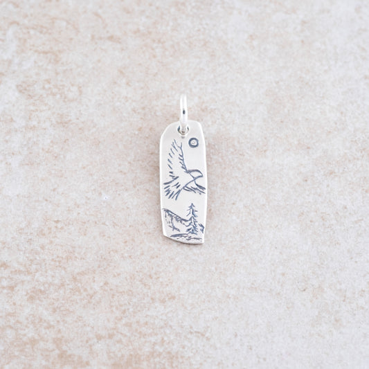 Holly Lane Christian Jewelry - Eagle's Wings Pendant