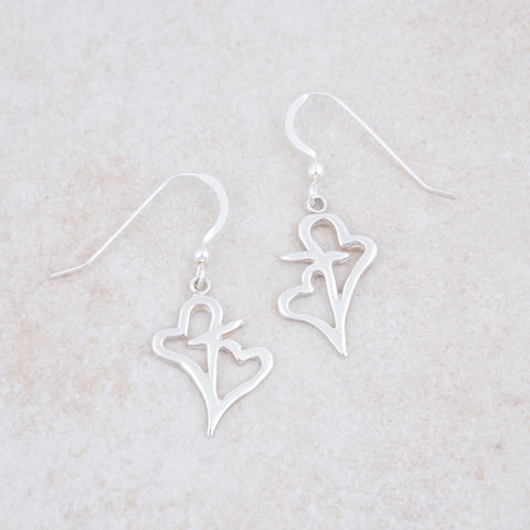 Hearts Connected Earrings - Holly Lane