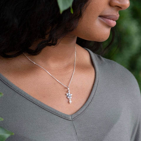Holly Lane Christian Jewelry - Forget-Me-Not Charm