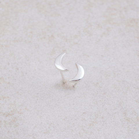 Moon Studs - Holly Lane