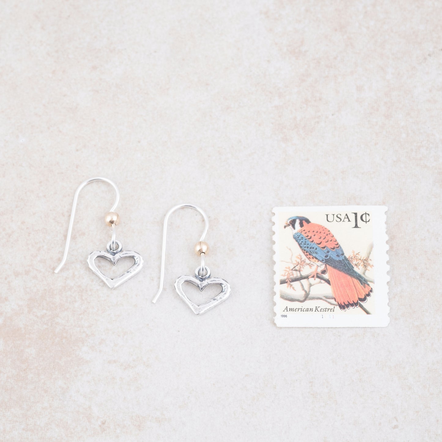 Open Heart Earrings - Holly Lane