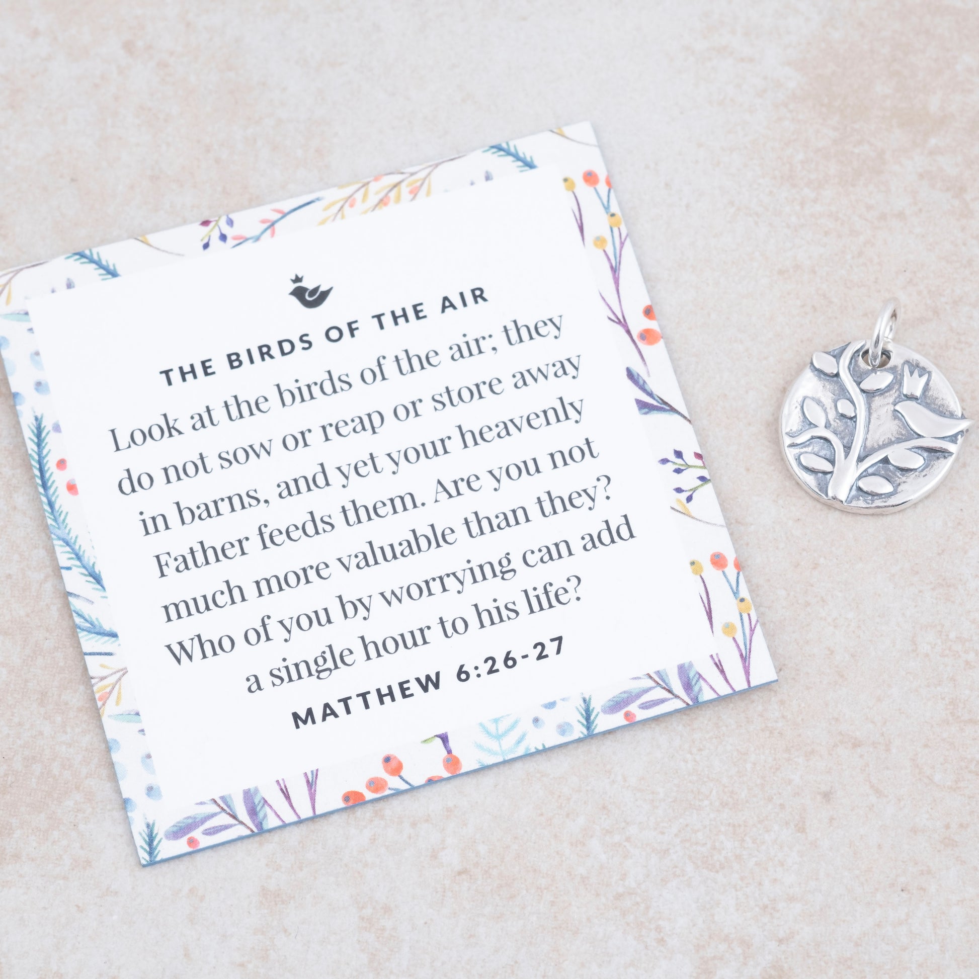 Birds of the Air Pendant - Holly Lane