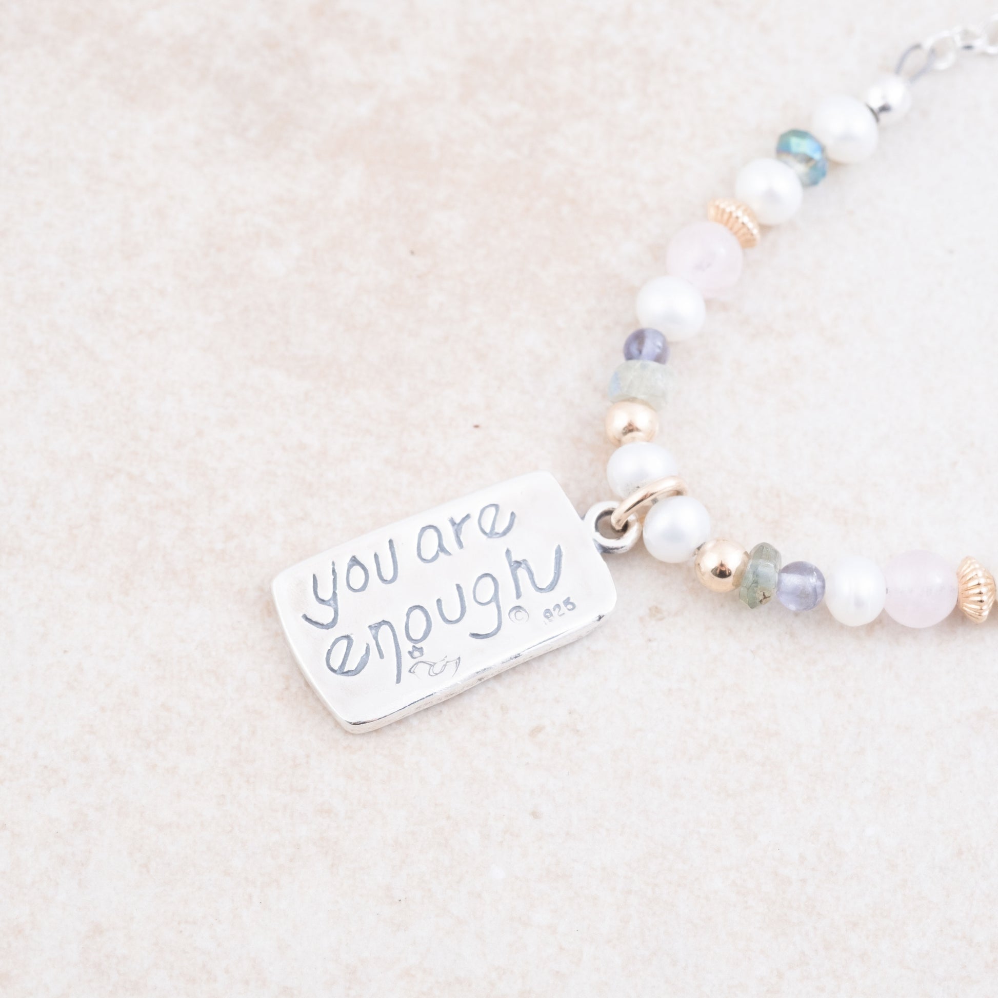 You Are Enough Necklace - Holly Lane