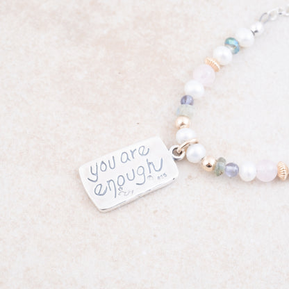 You Are Enough Necklace - Holly Lane